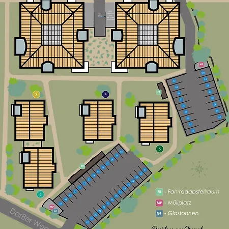 Residenz Am 2-41 Апартаменты Цингст